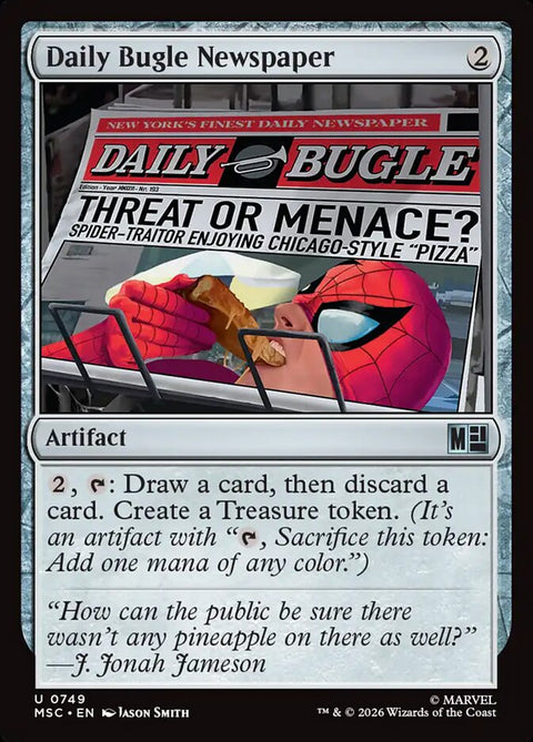 Daily Bugle Newspaper (Foil)