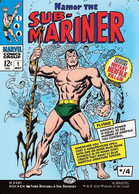 Namor the Sub-Mariner (Foil)