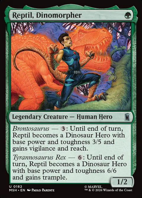 Reptil, Dinomorpher (Foil)