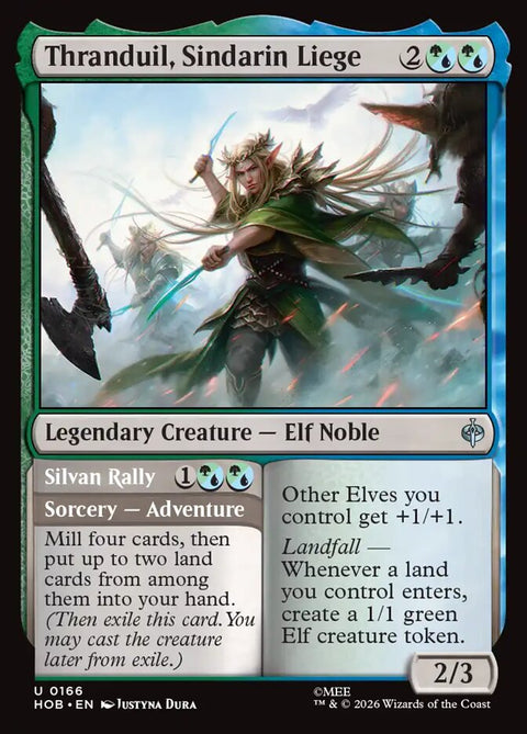 Thranduil, Sindarin Liege // Silvan Rally (Foil)