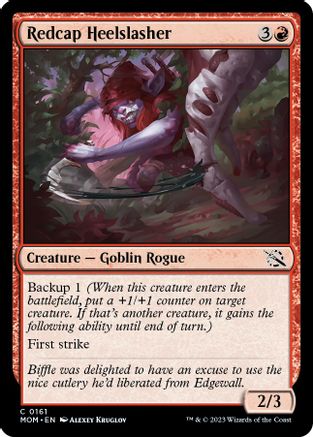 Redcap Heelslasher | Foil | MOM