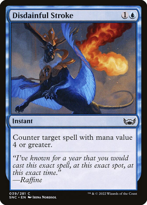 Disdainful Stroke (Foil)
