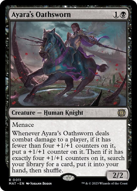MTG | Ayara's Oathsworn | MAT