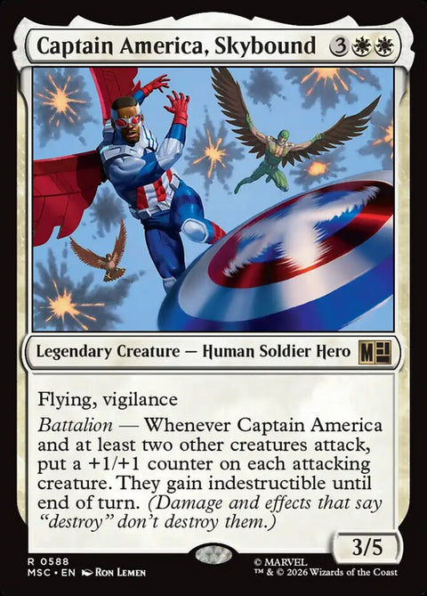 Captain America, Skybound (Foil)