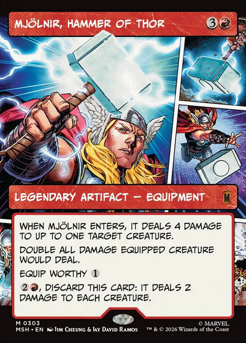 Mjölnir, Hammer of Thor (Foil)