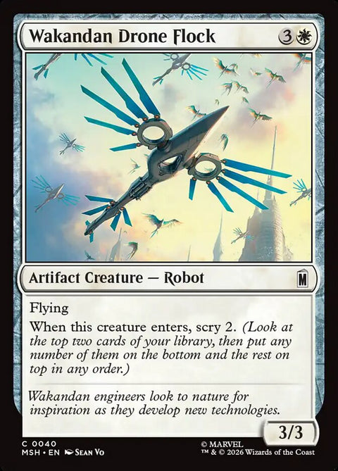 Wakandan Drone Flock (Foil)