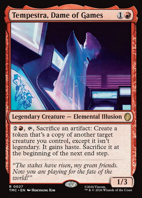 Tempestra, Dame of Games (Commander)