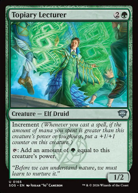 Topiary Lecturer (Foil)