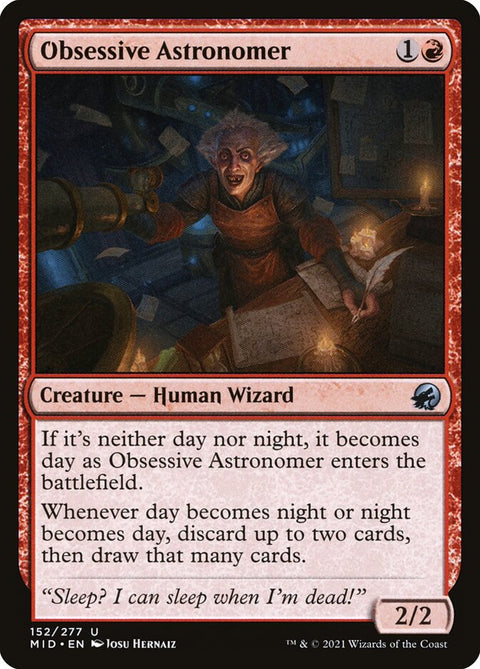 Obsessive Astronomer (Foil)