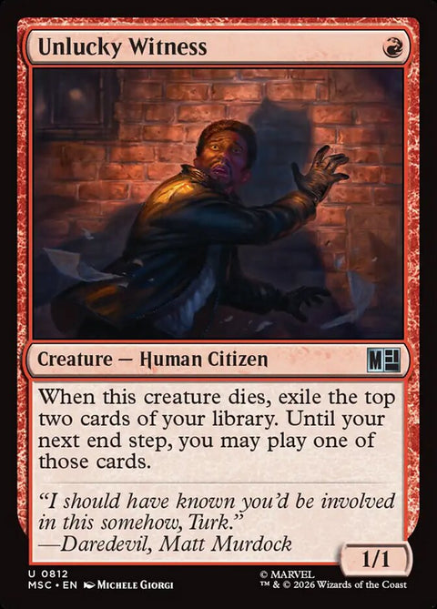 Unlucky Witness (Foil)