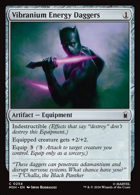 Vibranium Energy Daggers