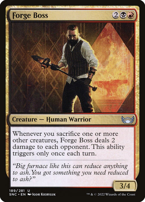 Forge Boss (Foil)