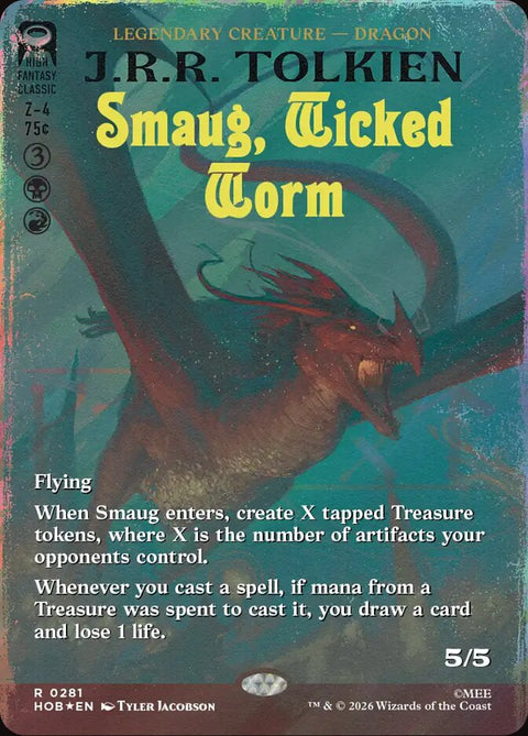Smaug, Wicked Worm (Foil)