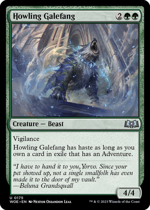 MTG | Howling Galefang | WOE | FOIL