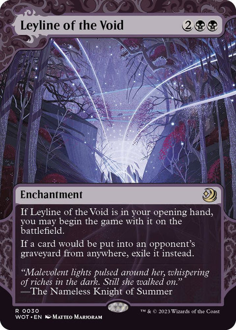 MTG | Leyline of the Void | WOT