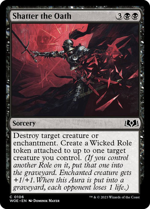 MTG | Shatter the Oath | WOE | FOIL
