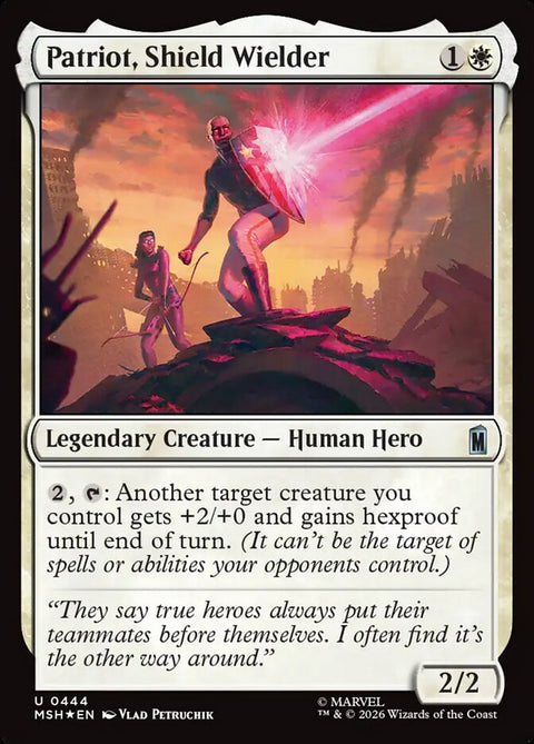 Patriot, Shield Wielder (Foil)