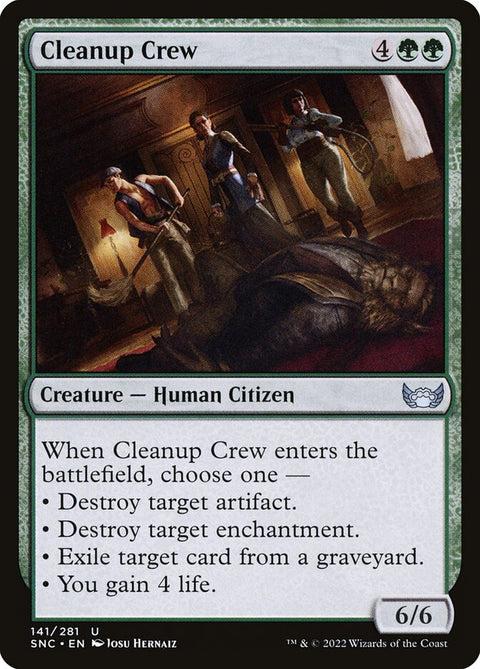 Cleanup Crew (Foil)