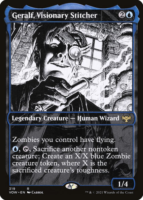Geralf, Visionary Stitcher (Foil)