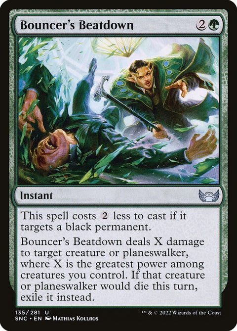 Bouncer's Beatdown (Foil)
