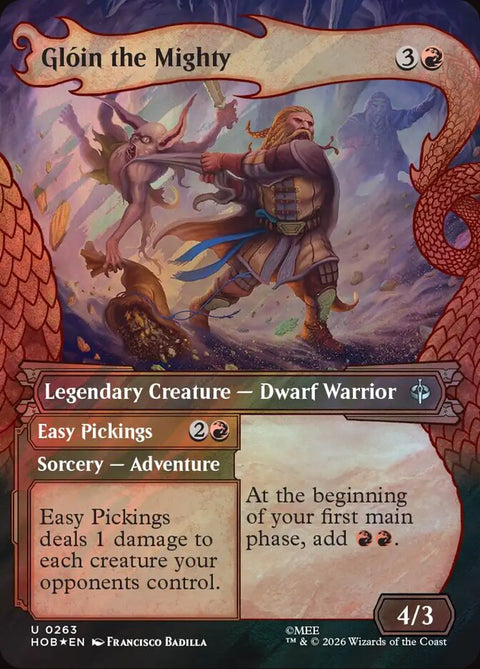 Glóin the Mighty // Easy Pickings (Foil)