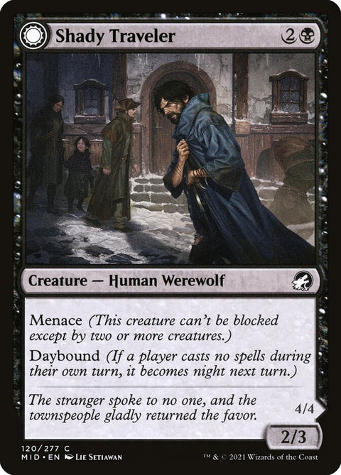 Shady Traveler // Stalking Predator (Foil)