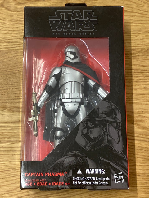 Star Wars: The Black Series - #06 Captain Phasma (2015) Disney / Hasbro 6 in
