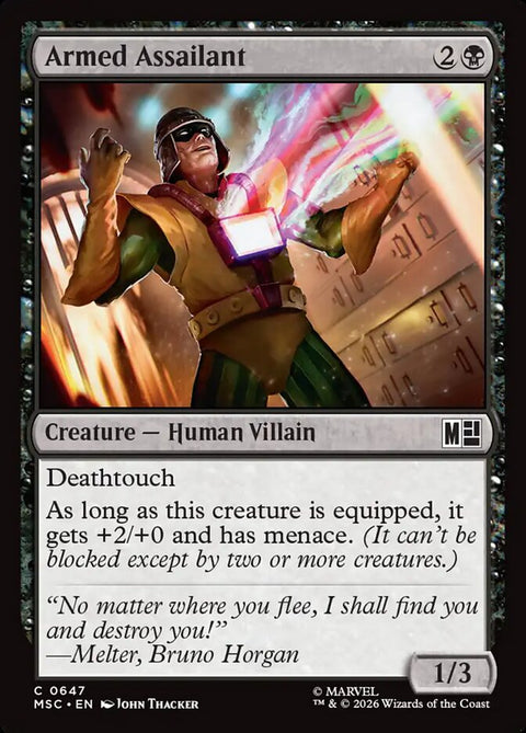 Armed Assailant (Foil)