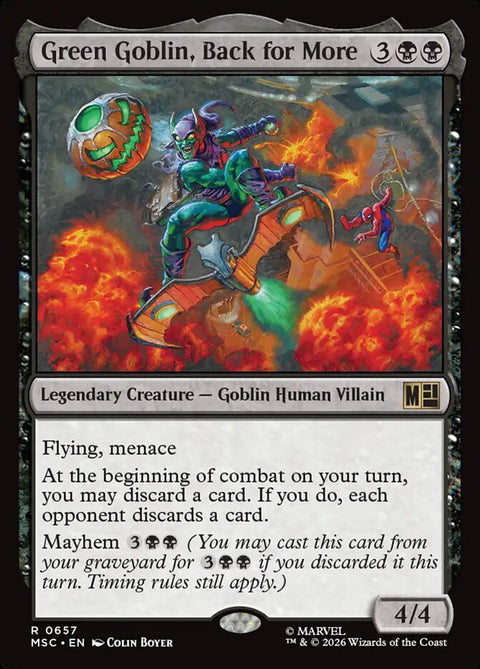 Green Goblin, Back for More (Foil)