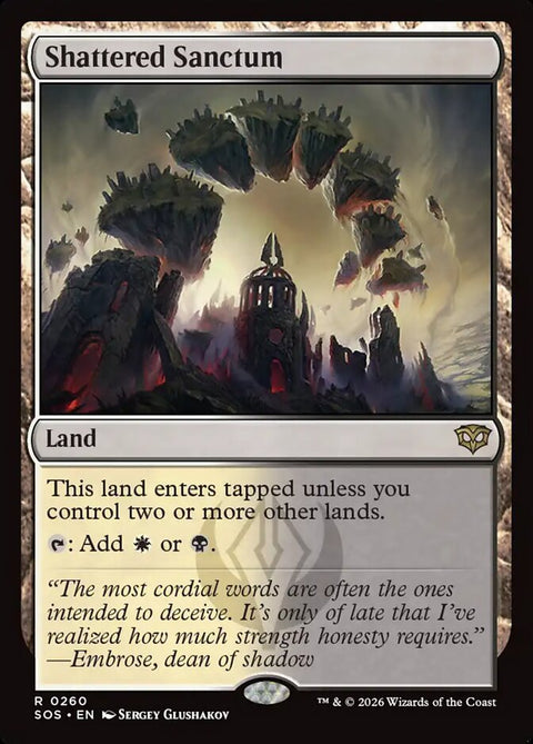 Shattered Sanctum (Foil)