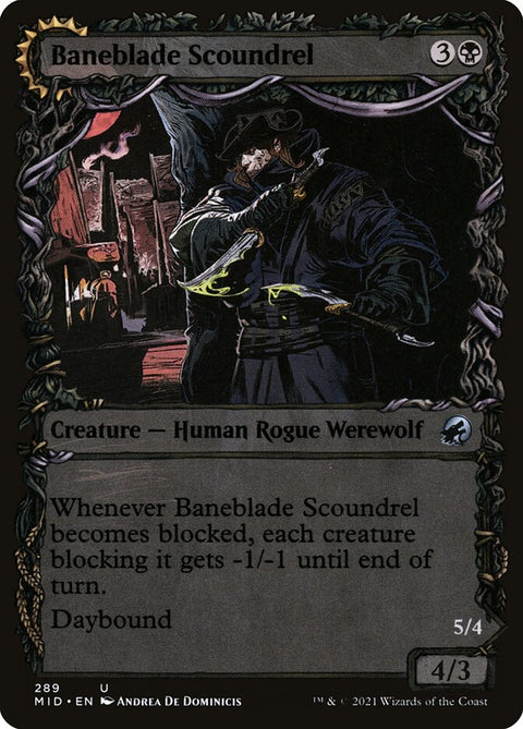 Baneblade Scoundrel // Baneclaw Marauder (Foil)