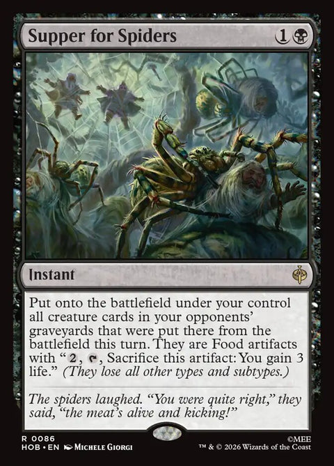 Supper for Spiders (Foil)