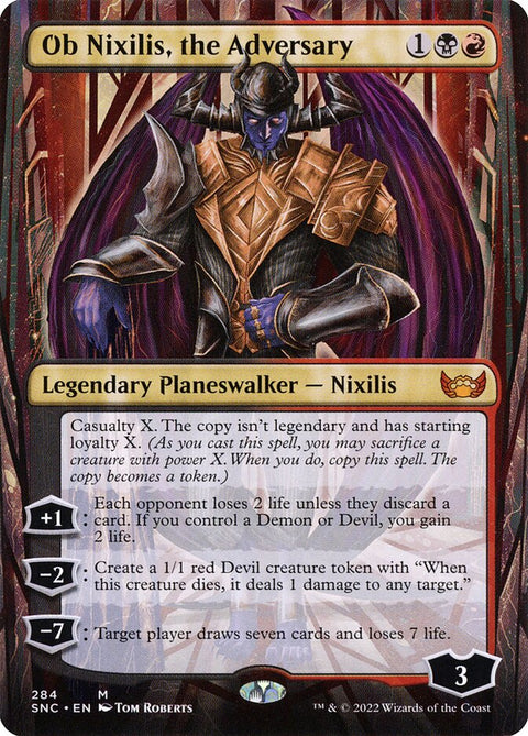 Ob Nixilis, the Adversary (Foil)