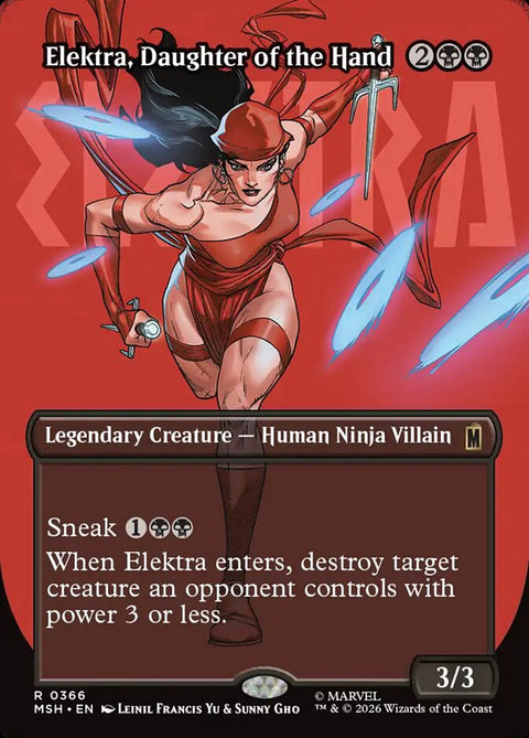 Elektra, Daughter of the Hand (Foil)