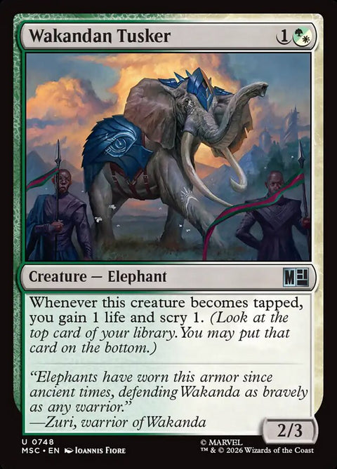 Wakandan Tusker (Foil)