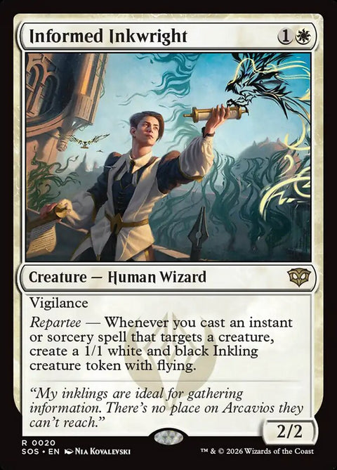 Informed Inkwright (Foil)