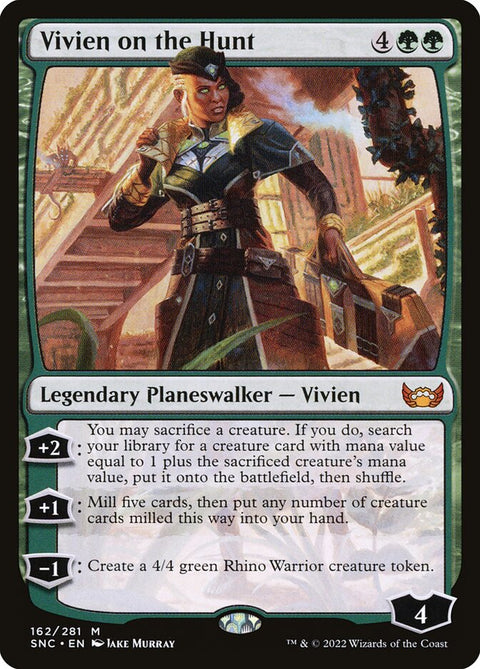 Vivien on the Hunt (Foil)
