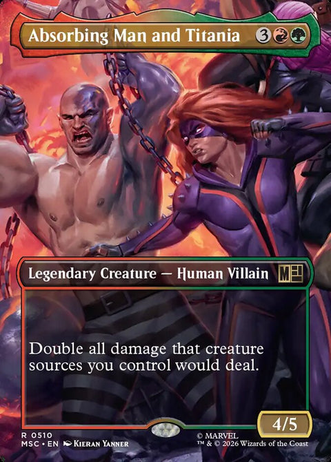 Absorbing Man and Titania (Foil)