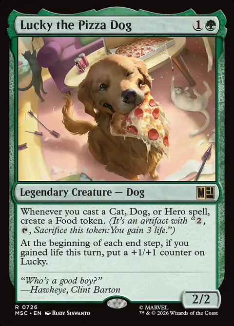 Lucky the Pizza Dog (Foil)