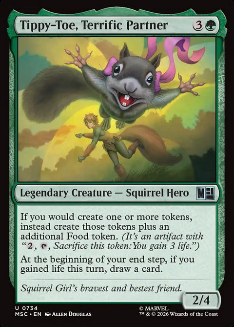 Tippy-Toe, Terrific Partner