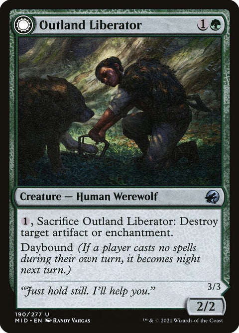 Outland Liberator // Frenzied Trapbreaker (Foil)