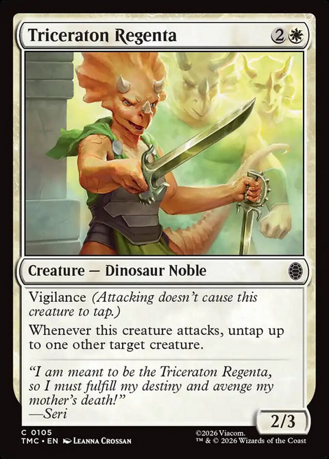 Triceraton Regenta (Commander)