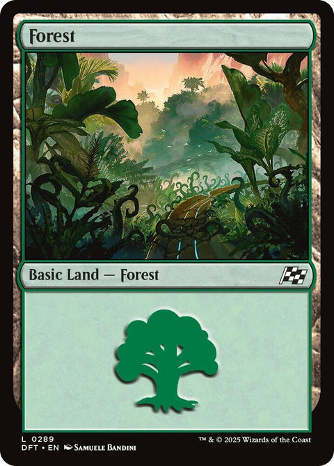 MTG | Forest | DFT | FOIL