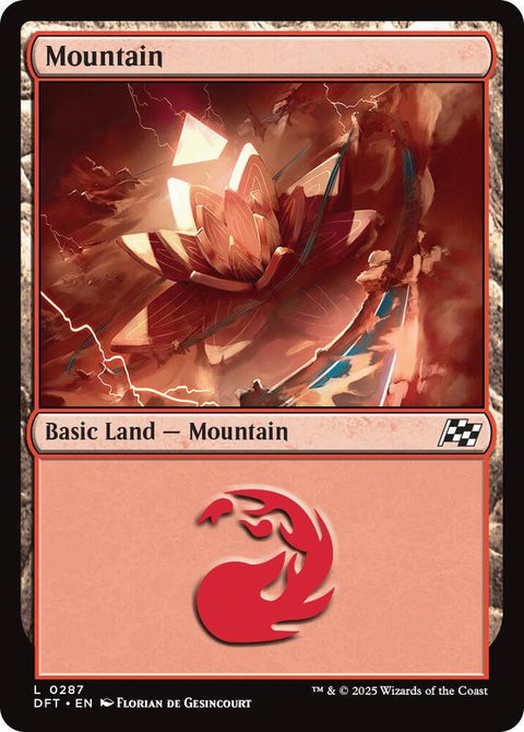 MTG | Mountain | DFT | FOIL