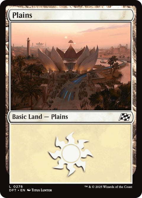MTG | Plains | DFT | FOIL