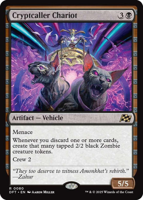MTG | Cryptcaller Chariot | DFT | FOIL