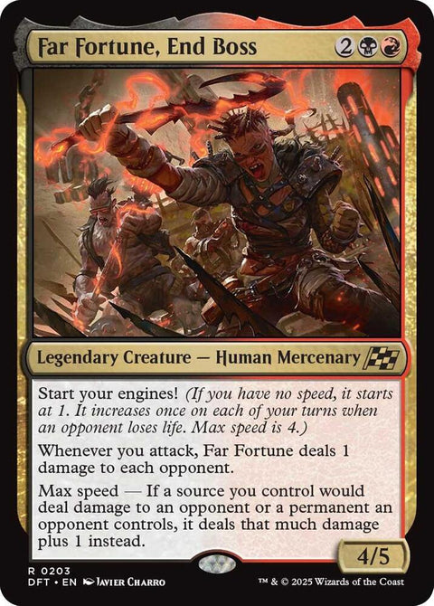 MTG | Far Fortune, End Boss | DFT | FOIL