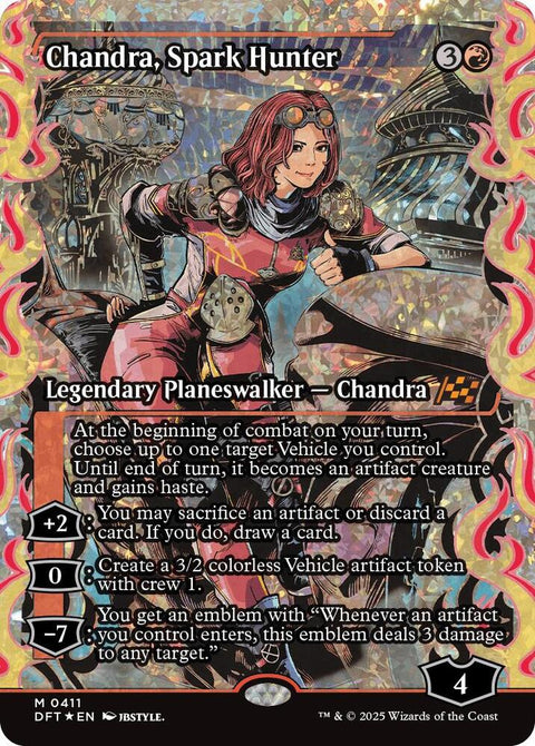 MTG | Chandra, Spark Hunter | DFT | FOIL