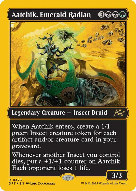 MTG | Aatchik, Emerald Radian | DFT | FOIL