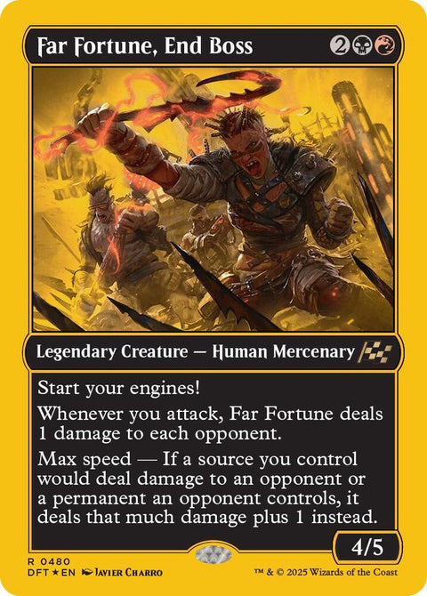 MTG | Far Fortune, End Boss | DFT | FOIL